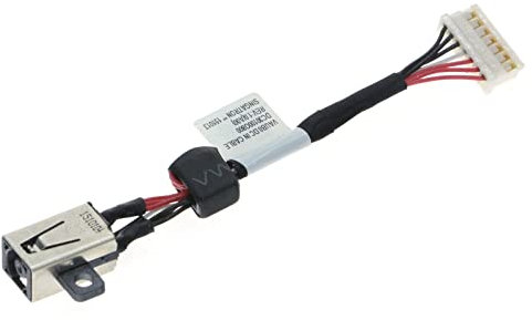 Cable de alimentación DC IN para portátil Dell XPS 15 5510 15 7590 15 9550 9560 15 9570 P56F001 P56F003 9550-10 XPS9550-10 P31F DC30100X20 DC30100O800 TPNTM 0TPNTM 064TM0 Puerto de carga Conector