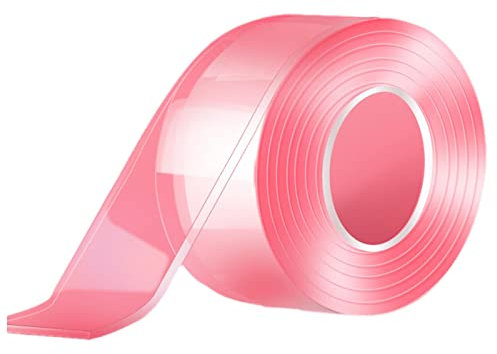Xiaoxin Blowable Bubble Tape, Nano Tape Bubble, Craft Creative Blow Bubbles, doppelseitiges Klebeband mit Pailletten, Mehrzweck-Posterband, handgefertigte -Dekompression