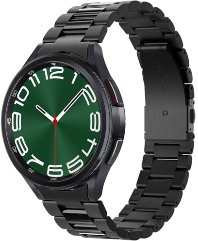 Spigen Modern Fit Strap Compatible with Samsung Galaxy Watch 6 Classic 47mm 2023 - Black