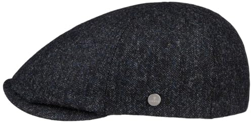 LIERYS Dunlap Wool Duck Flatcap Herrenmütze mit Schirm Wollcap Herbst Winter