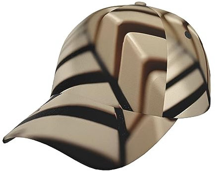 DRTGEDS Baseballkappe mit Klaviertaste, für Herren und Damen, gewaschener Twill, niedriges Profil, verstellbare Dad's Cap, Klavierschlüssel, Einheitsgr��e