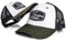 Blackskies® Race Baseball Cap - 2er-Set Eltern Kinder - Partnerlook Trucker Cap Mutter-Vater-Kind Geschenk Mini-Me Basecap Papa-Sohn & Mama-Tochter - Oliv-Schwarz 45-49 cm
