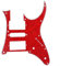 URPIZY 1 Stück, Pickguard Loaded Humbucker Pickup Set, Guitar Loaded Pickguard, Guitar Pickguard For Ibanez RG250, 300 x 230 x 30 mm (D)
