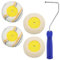 Corner Edger Paint Roller, Drywall Corner Edger Paint Roller Tool Kit, Paints Edgers Corners Paints Roller Tool for Home Office Wall Painting Decoration,Corners Walls Painter