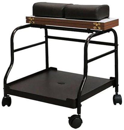 MObyat Tragbarer Fußbad-Wagenwagen, Schönheitssalon-Fußbad, Tragbarer Wagen Mit Lenkrollen, Gewichtskapazität 39,7 Pfund, Für Fußbad-Whirlpool