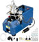 Bomba compresora de aire PCP de alta presión de 1800 W, 4500 PSI/30 MPA/300 BAR, parada manual for paintball, rifle de aire comprimido y botella de buceo.