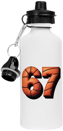MAGITONE 67 Basketball Six Seven Bouteille D'eau Blanche En Acier Inoxydable White Coffee Mug Ceramic Tea Cup