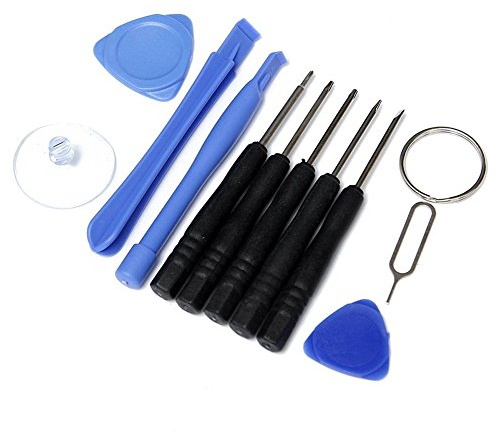 Demiawaking 11 pcs Handys öffnen Pry Reparatur Werkzeugsatz Schraubendreher Werkzeuge