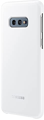 Samsung Galaxy S10e LED Cover – Official Samsung Galaxy S10e Case/Protective Case with LED Display and Light Show – White