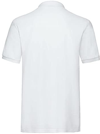 Fruit of the Loom Mens Iconic Polo Shirt (3XL) (White)