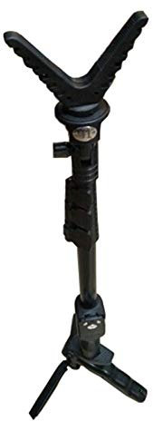 WQ-HUNTING, Accesorios de Caza para Exteriores Bipod para Rifle Disparador Stick Rack Disparos con V-Yoke Resto de Pistola/Rack Trípode de cámara Universal