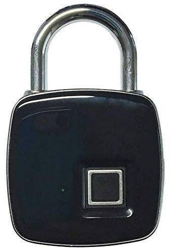 Bravo Lucchetto Impronta Digitale, Armadietto Palestra Senza Chiave, Sport, Scuola, Lavoro, Registra fino a 10 impronte, Durata 9 mesi