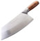 JJKB Cuchillo de Cocina China de 7 Pulgadas Chinos Cuchillos de Cocina Carne de Pescado Que rebana vehículos Cuchillo Súper Hoja Afilada del Palo de Rosa Cleaver