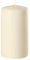 Stumpenkerze Kerze Safe Candle, H: 120 mm, Ø 60 mm, Brenndauer: ca. 45 Stunden (creme)