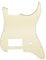 Musiclily Pro 11 Holes ST Strat One Humbucker Guitar Pickguard Scratch Plate for USA/Mexico Fender Tom Delonge Stratocaster Electric Guitar, 3Ply Cream