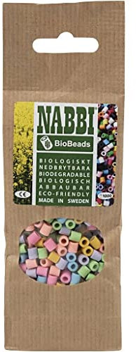NABBI® BioBeads biologisch abbaubar, 1.000 Stück. Mischung Pastellfarben