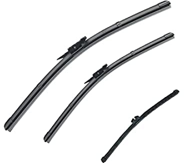 Auto Scheibenwischer vorne hinten Wischerblätter Set, passend für BMW 3er 320d 330d 335d 316d 318d 320i 328i Touring Estate F31 2011–2019