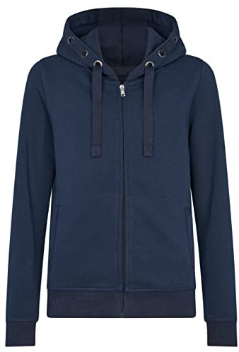 HRM Veste à Capuche Raglan Premium Enfants Luxury, Bleu Marine, Taille 152 I Sweat à Capuche Enfant, Commerce Équitable, 320 g/m² I Hoodie en 70% Coton et 30% Polyester Recyclé