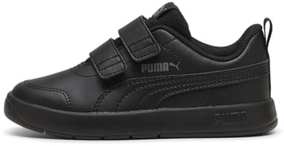 PUMA Mixte Enfant Courtflex V3 V PS, Puma Black Puma Black Cast Iron, 34 EU