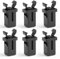 Brabantia Compatible Bin Lid Clasps Set - 6Pcs Waterproof Touch Top Lid Latch Lock Flexible Catch Suitable For Kitchen Trash Cans, Storage Boxes, Glass Cases