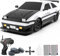 Mostop RC Drift Car 1:16 2.4Ghz Remote Control Drift Car with LED Light, Spray, 2 Batteries and Extra Tires, 18KM/H High Speed Drifting RC Cars 4WD Hobby RC Sport Racing Cars Model Vehicle for Kids