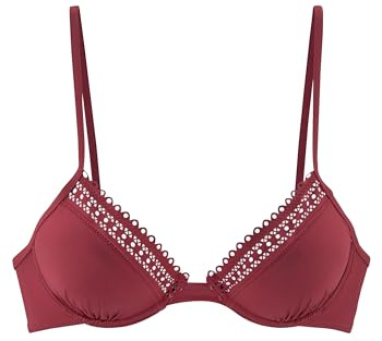 s.Oliver Damen Bügel-Bikini-Top | wattierte Cups, Mix-Kini, für ein schönes Dekolleté und angenehmen Komfort am Strand, leicht und atmungsaktiv