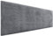 DHOME Kopfteil in unifarbenem Cord, hohe Qualität, modernes gepolstertes Kopfteil, Luxus-Bett, gepolstertes Schlafzimmer (Dunkelgrau, 160 cm)