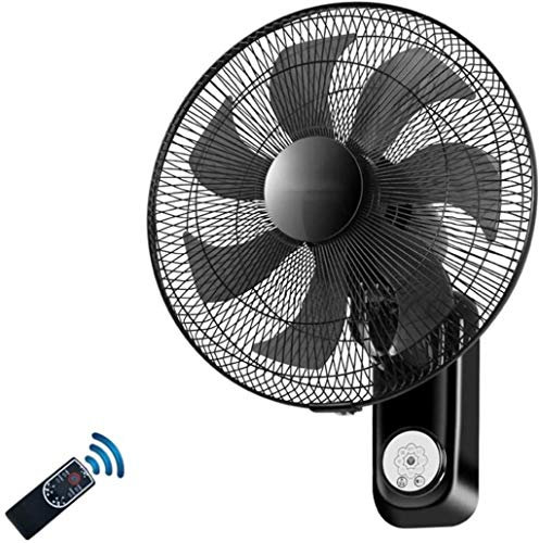 Ventilatore industriale a parete con inclinazione Ventilatore oscillante rotante a 90° da 16 pollici con telecomando e cavo, a risparmio energetico e silenzioso, for ufficio, industria, casa, meccanic