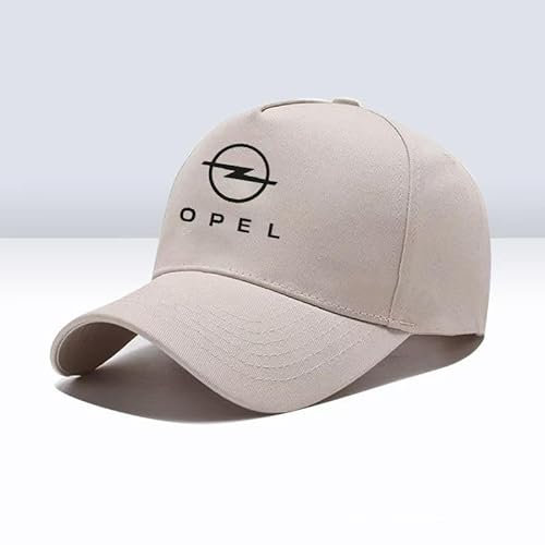 TonBE Auto Baseballcap für Opel Ampera-e 2016-2020, Baumwolle Basecap Kappe Cap Verstellbare Baseball Cap Klassische Baseball Cap für Männer Frauen Zubehör,A