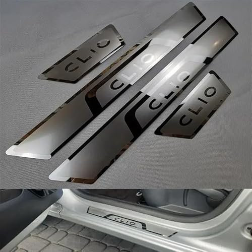 Soplus Porte Argenté Plastique pour Clio 4 5