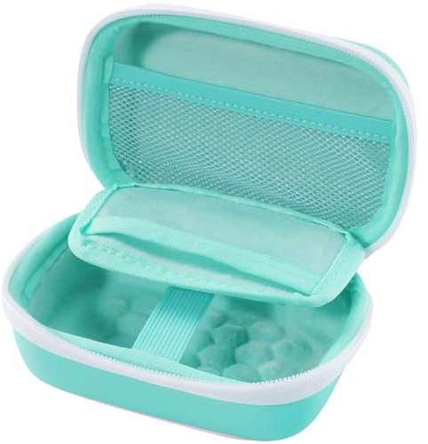 ProCase Housse Étui pour Appareils Photo Compacts Enfant Petit Appareil Photo Numérique, Pochette de Transport de Voyage Stockage Appareils Photo -Bleu Clair