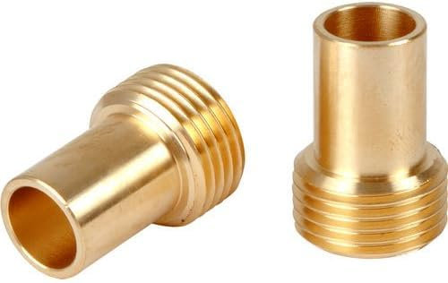 TC Flexible Tap Connector Tail Adapters 15mm x 1/2 Pair