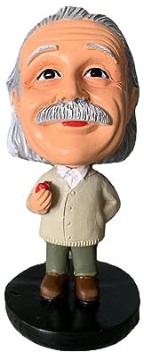 MKYKDY Statue für die Inneneinrichtung Einstein-Skulptur Büro-Tischornamente Kunstharz-Kunsthandwerk Tischregal Wohnzimmer Büro