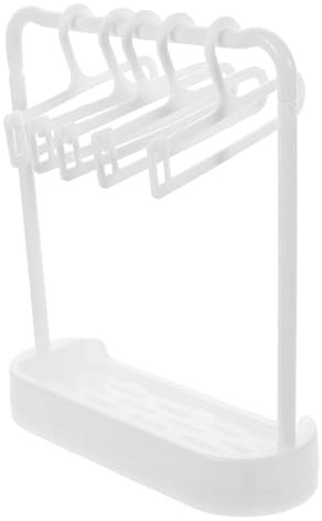 HONITANO 6stücke Teiliges Puppen-zubehörset Mit Tragbarem Kleiderständer Und Robustem Kleiderbügel Für Puppenkleidung Zum Trocknen Und Spielen