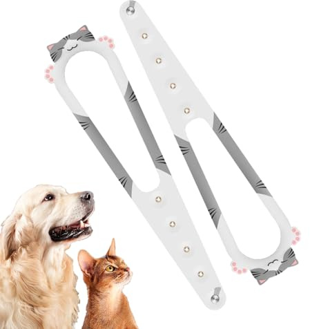 Türstopper für Katzen – Türöffner für Katzen – Türstopper verstellbar und tragbar für Sicherheit von Haustieren, Wohnzimmer, Küche