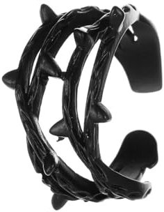 Einstellbare Vintage Retro Crown of Thorns Charms Thorn Ring Zweig Zweiganhänger Offene Ringe für Frauen