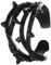 Einstellbare Vintage Retro Crown of Thorns Charms Thorn Ring Zweig Zweiganhänger Offene Ringe für Frauen