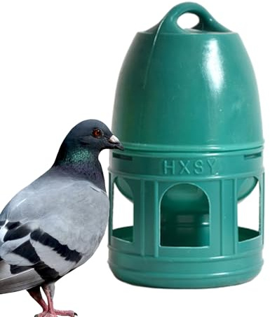 Abreuvoir d'eau pour pigeons, abreuvoir d'eau pour oiseaux, automatique | Distributeur d'eau pour pigeons, fournitures pour animaux de compagnie avec grande ouverture et grande capacité pour poules