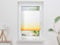 K-home Klemmfix-Plissee Farbverlauf Gelb 75cm x 130cm (B x L)