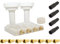 Premium X Monoblock Quad PXMB-6QW LNB 0,1dB Astra 19,2° Hotbird 13° 4 Teilnehmer 3D UHD 4K 8X F-Stecker 4X Gummitülle