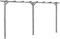 vidaXL Kiefernholz Imprägniert Garten Pergola Gartenlaube Rosenbogen Rankhilfe Holzbogen Spalier Holzpergola Torbogen Grau 400x40x205cm