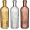 Atmosphera - Set de 3 Bouteilles Folk - Verre - Rose