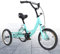 14 Zoll 3 Räder Dreirad Kinderfahrräder Für Jungen/Mädchen, Single Speed Dreirad Fahrrad, Hellgrün Kinderfahrrad, 3 Räder Fahrrad Bike, Geschenk Für Kinder