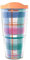 Tervis Spring Vichy Gobelet isotherme à double paroi, 680,4 g, classique