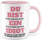 Schwester Tasse Geschenk, DU BIST die beste Schwester der Welt Geschenkidee Schwester Kaffeetasse mit Spruch liebevoll Kaffee-Becher Geschwister Witzig Witztasse Teetasse Idiot