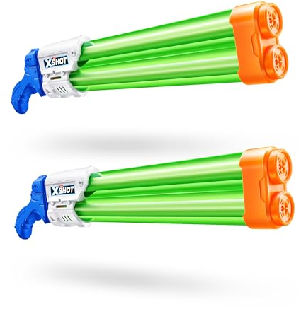 XSHOT Large Dual Stream Water Blaster by ZURU Dual Play Water Toy, Dual Stream Blaster, Big Water Toy for Children, Teen and Adults