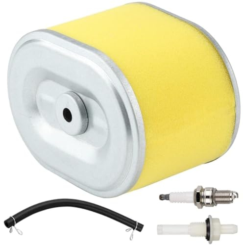 ZAMDOE 17210-ZE1-505 Kit Filtro Aria Sostituisci per 17210-ZE1-517 17210-ZE1-822 17210-Z4M-821 17210-Z4M-821 Filtro Aria Compatibile per Honda GX110 GX120 GX140 GX160 GX200 Motore, con Candela