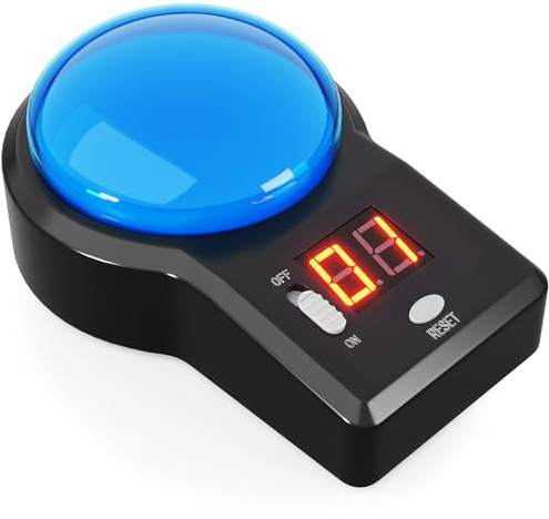 Large Digital Counter with Magnetic Back | Perfect as a Workout, Golf, Pitch, Lap, Warehouse or People Counter | Magnetic, Portable, Compact, Quiet & Discrete