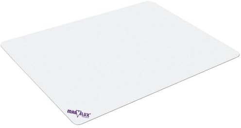Marvelux Klar Bodenschutzmatte, Mehrzweck PVC Hartbodenschutzmatte 90 x 120cm, Langlebiger wasserdichter Kunststoffbodenbelag, Rechteckige Schreibtischmatte für Heim und Büro