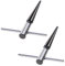 Handreibahlen Set Konische Werkzeuge Holzschnitt Rohr Rohre Innen Entgratungskantenwerkzeug 1/8–1/2 3–13 Mm Und 5–16 Mm. Handreibahle